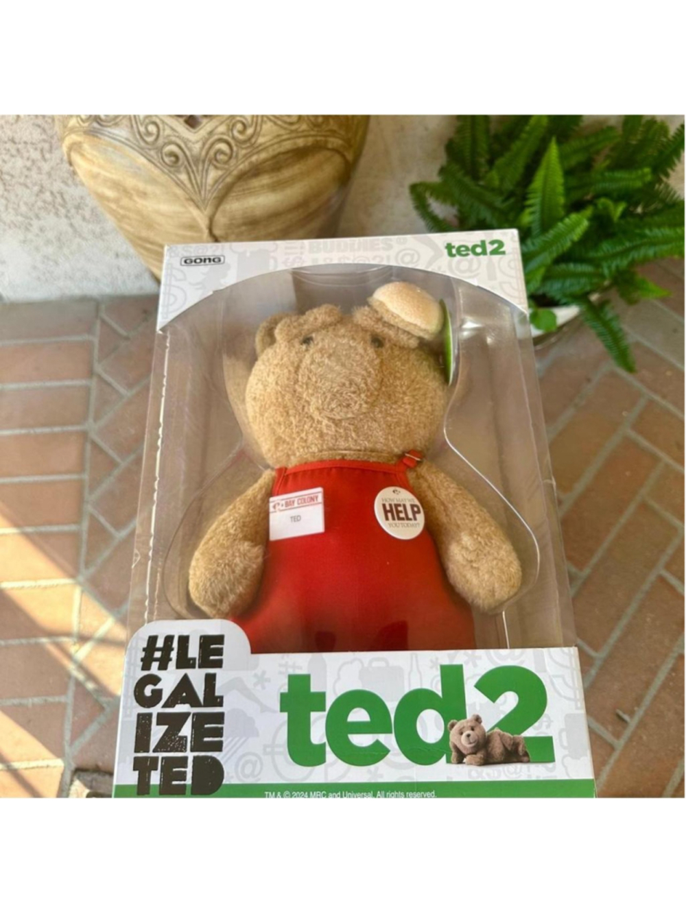 Ted2 large display
Authentic pop mart supply 
Authenticity guaranteed 100% - Picture 2 of 3